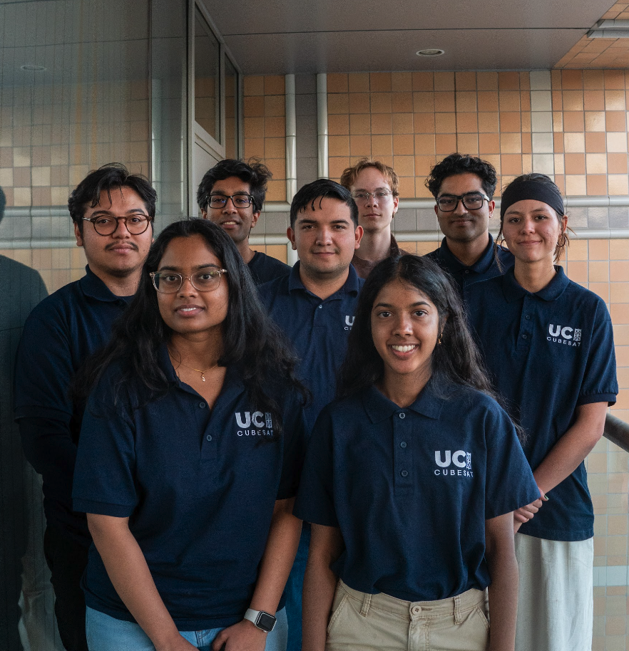 UCI CubeSat team working on satellite